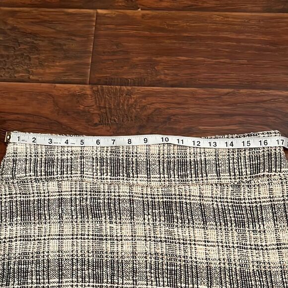 Nordstrom Rack Moda Academia Tweed Ruffle Bottom Skirt Feminine Schoolgirl - Picture 4 of 10